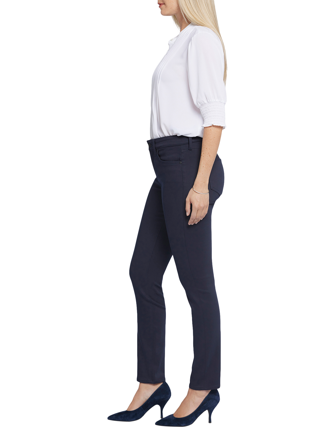 Product image 5 of 6, which shows NYDJ Alina Legging Ankle Jeans, Dark Rinse, 4