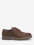 Barbour Sandstone Leather Derby Shoes, Mahogany