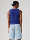 Levi's Sunrise Crochet Tank Top, Blue