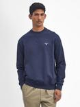 Barbour Beckhill Crew Neck Sweatshirt, Navy