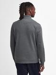 Barbour Cotes Half-Zip Sweatshirt, Mid Grey Marl