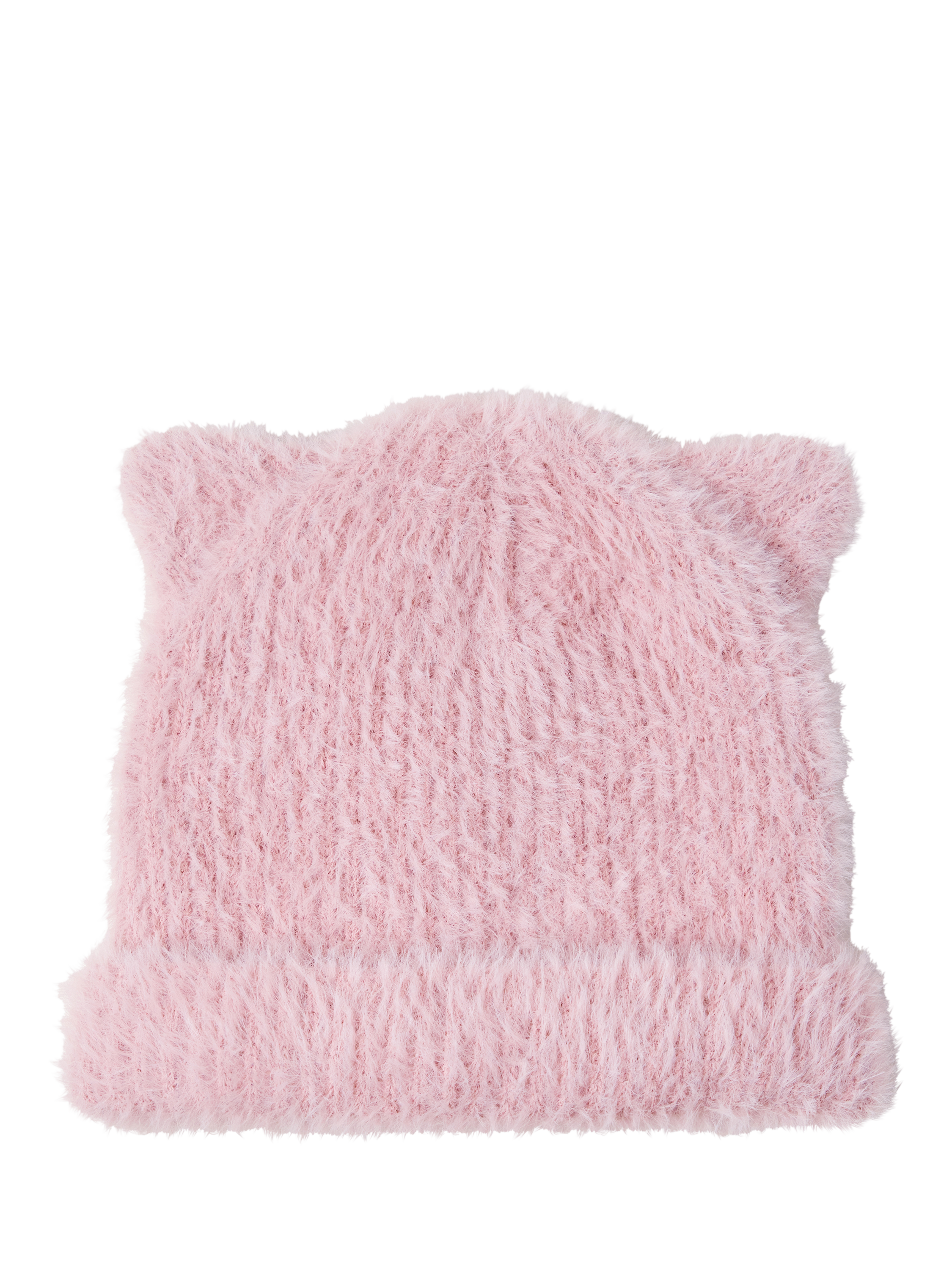 Pale Pink Cat good Hat, beanie with ears