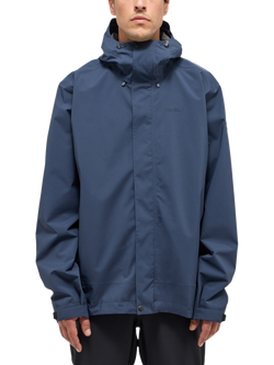 Haglöfs Men's Breeze Proof Waterproof Jacket, Tarn Blue, Tarn Blue
