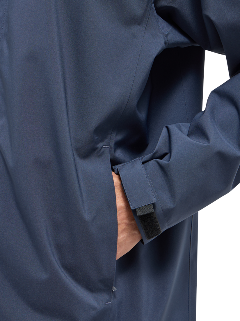 Product image 4 of 7, which shows Haglöfs Men's Breeze Proof Waterproof Jacket, Tarn Blue, S