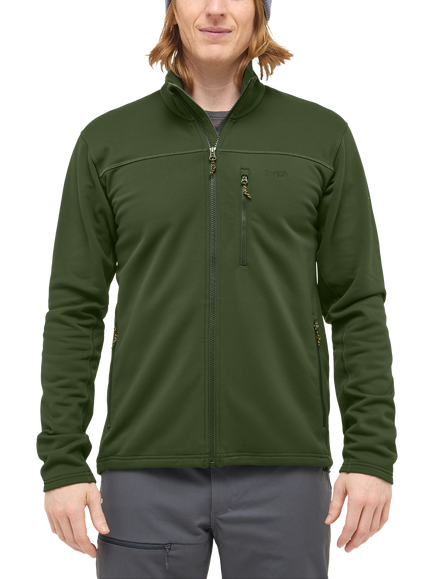 Haglöfs Men's Rosson Mid-Layer Jacket, Seaweed Green, Seaweed Green