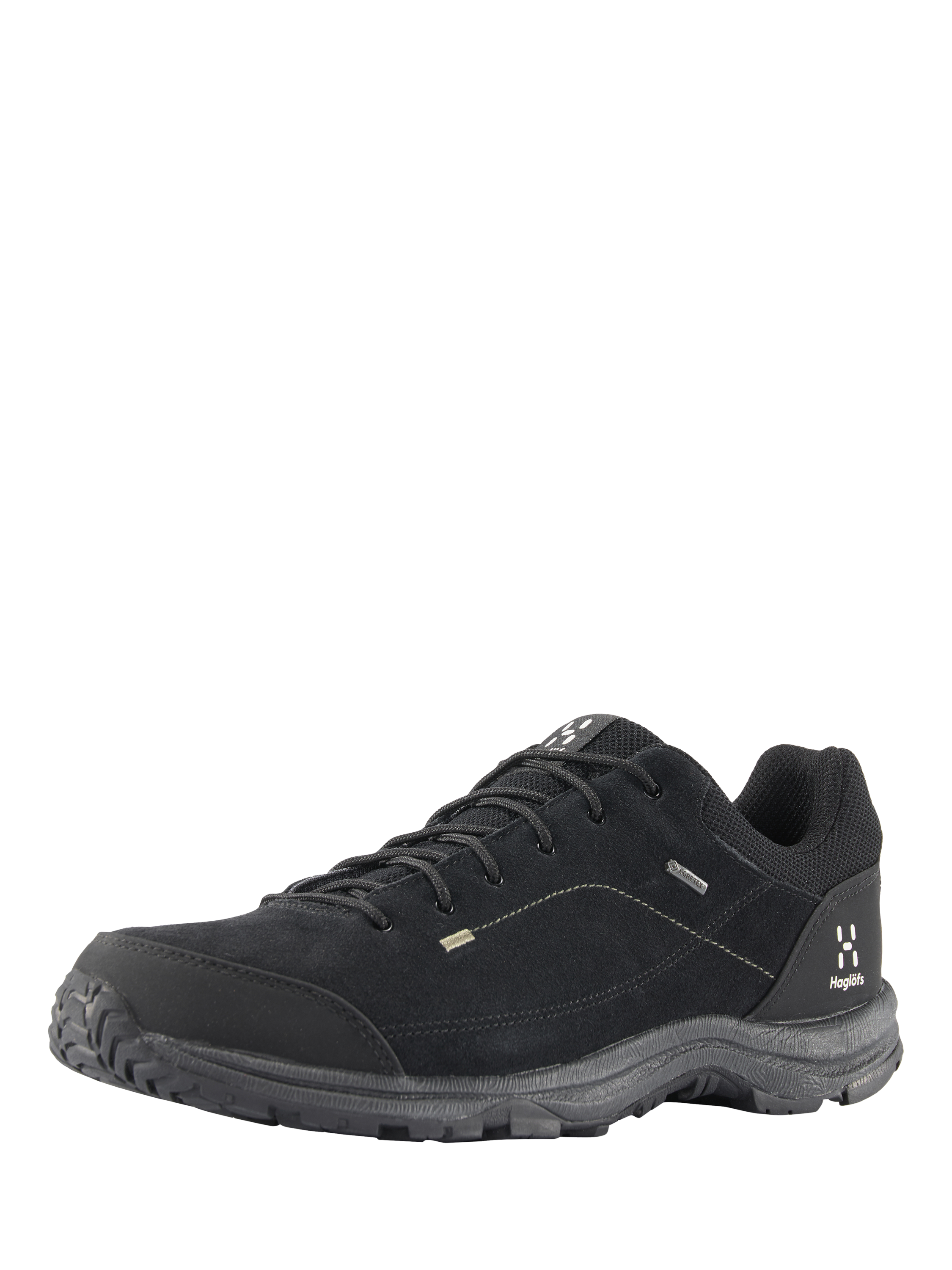 Product image 2 of 3, which shows Haglöfs Men's Krusa Waterproof Walking Shoes, True Black, 7