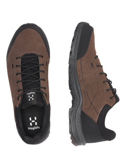 Haglöfs Men's Krusa Waterproof Walking Shoes, Brown Mid - view 2, Brown Mid