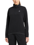 Haglöfs Women's Pollux Half Zip Jersey Top, Black