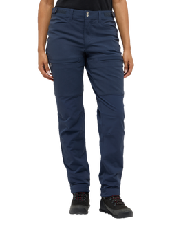 Haglöfs Women's Alert Mid-Rise Hiking Trousers, Tarn Blue, Tarn Blue