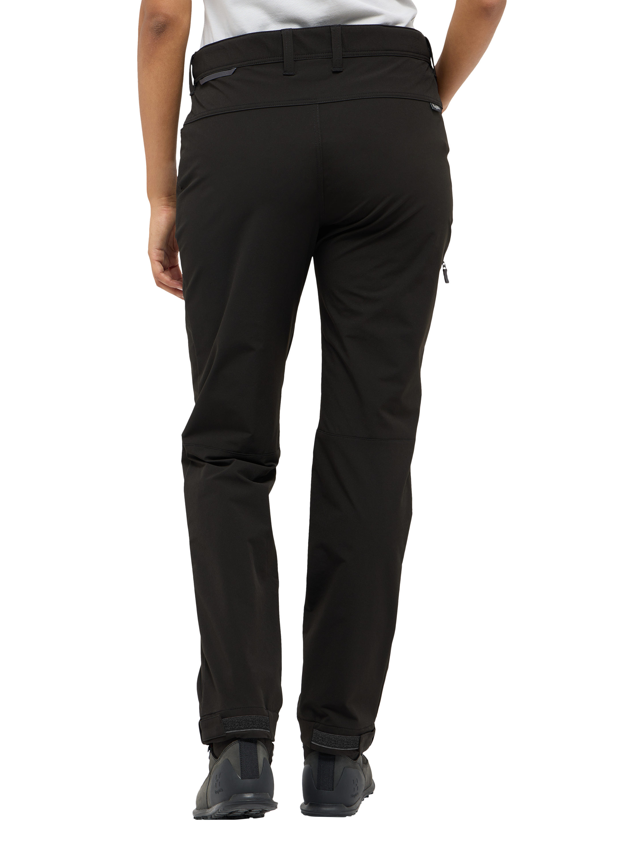 Product image 3 of 9, which shows Haglöfs Women's Front Flex Hiking Trousers, Black, 8