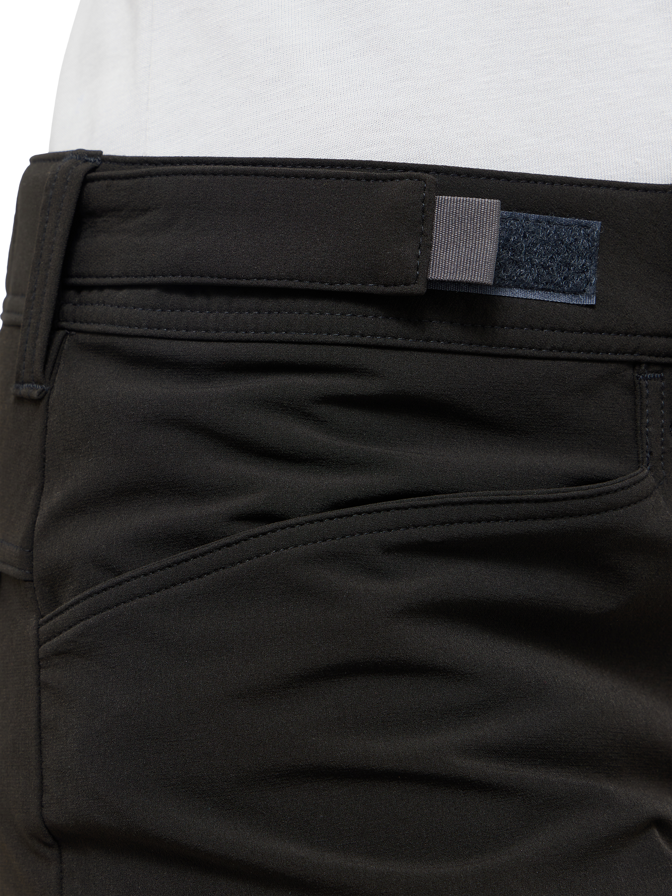 Product image 4 of 9, which shows Haglöfs Women's Front Flex Hiking Trousers, Black, 8