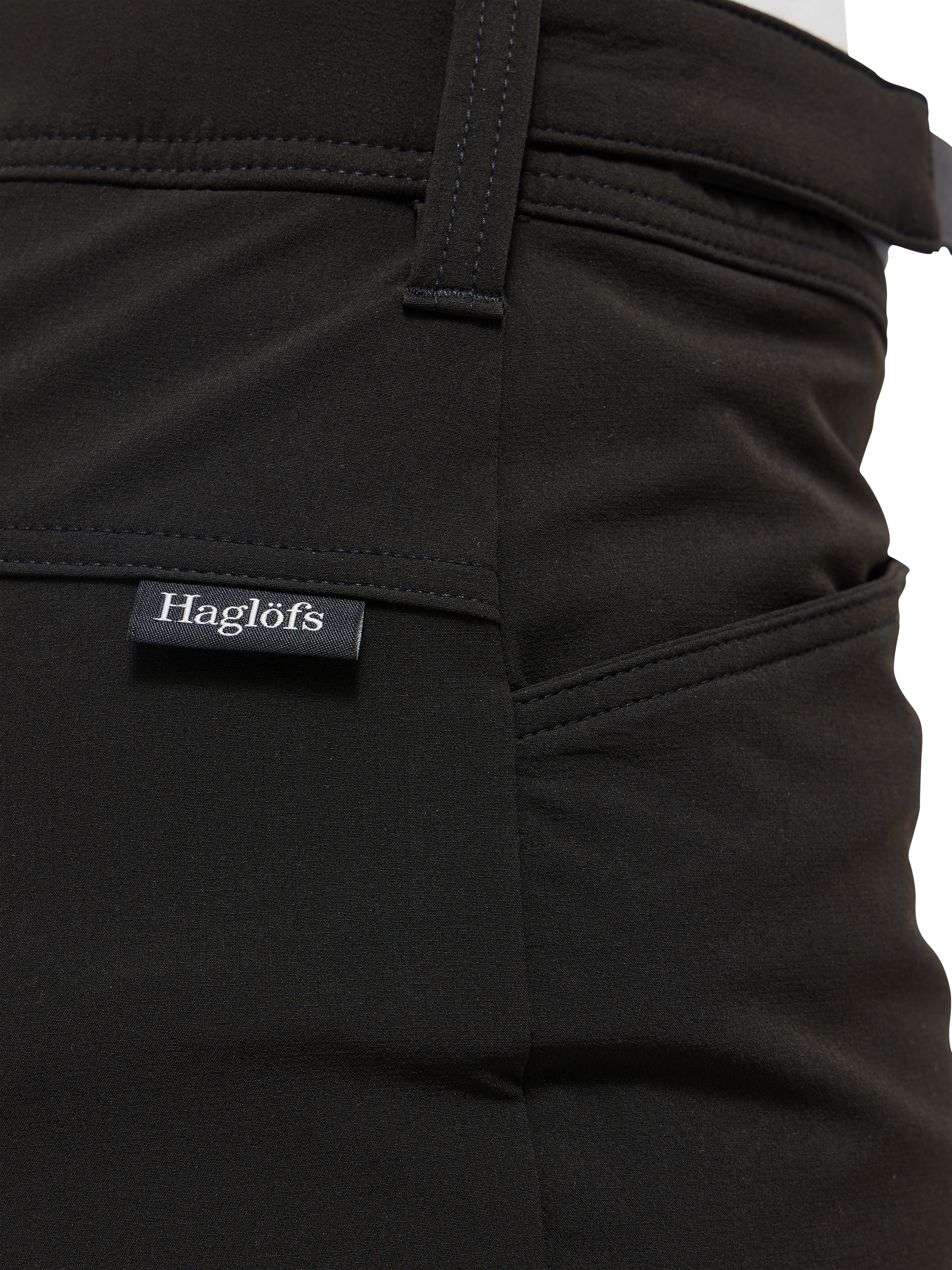 Product image 5 of 9, which shows Haglöfs Women's Front Flex Hiking Trousers, Black, 8