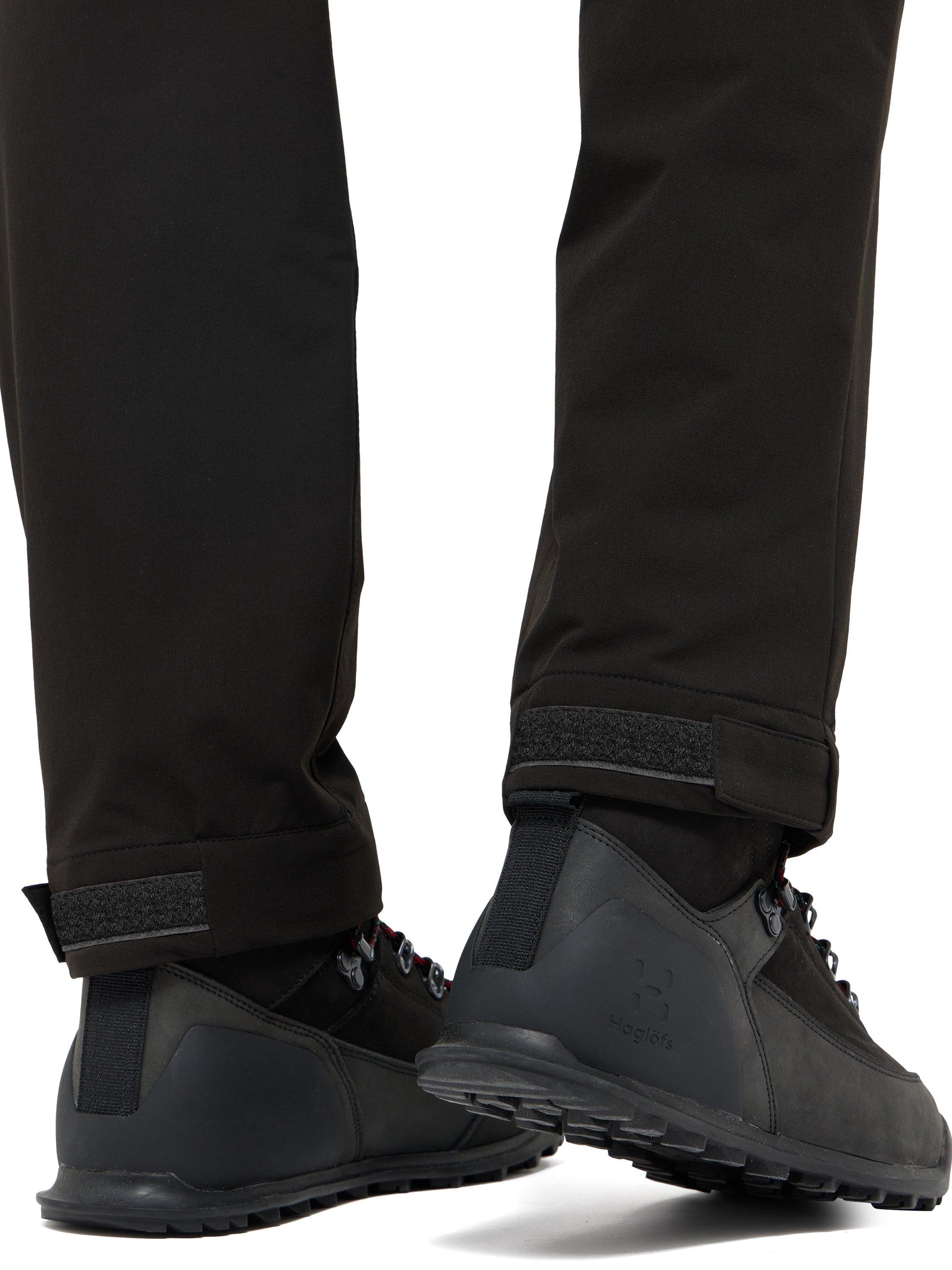 Product image 7 of 9, which shows Haglöfs Women's Front Flex Hiking Trousers, Black, 8