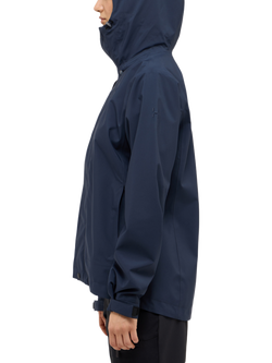 Haglöfs Women's Breeze Proof Waterproof Jacket, Tarn Blue - view 2, Tarn Blue