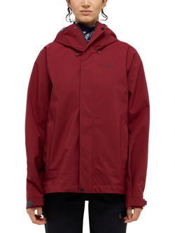 Haglöfs Women's Breeze Proof Waterproof Jacket, Carmine Red, Carmine Red