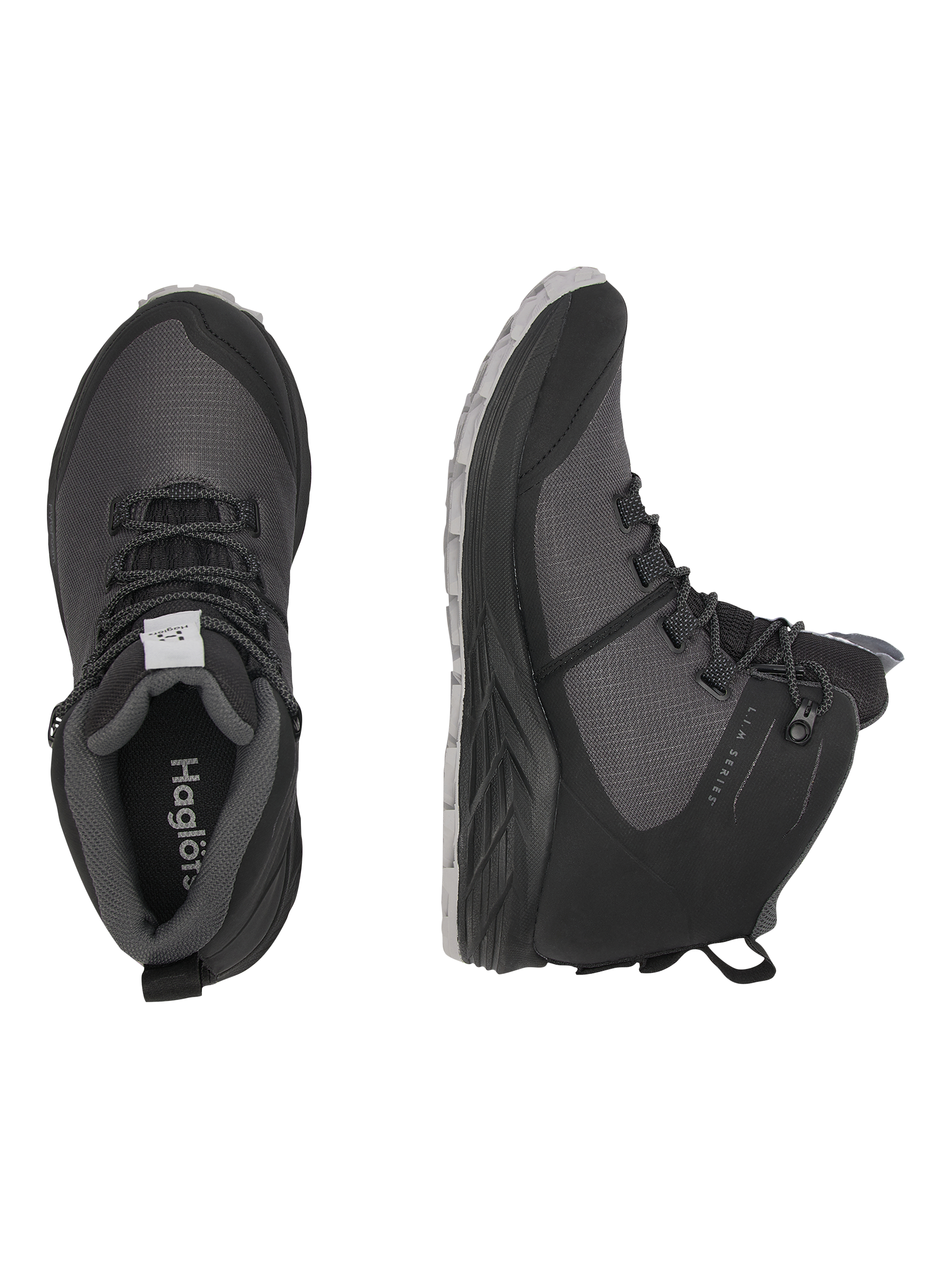 Product image 2 of 6, which shows Haglöfs Women's L.I.M FH GTX Walking Boots, True Black, 4