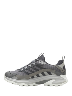 Merrell Men's Moab Speed 2 Hiking Trainers, Asphalt - view 2, Asphalt