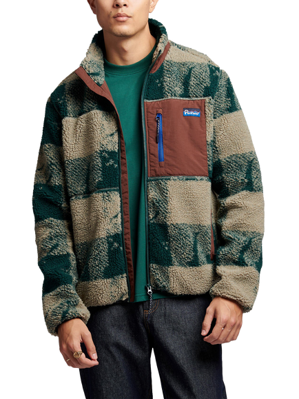 Penfield Mattawa Textured Check Jacket, June Bug, June Bug
