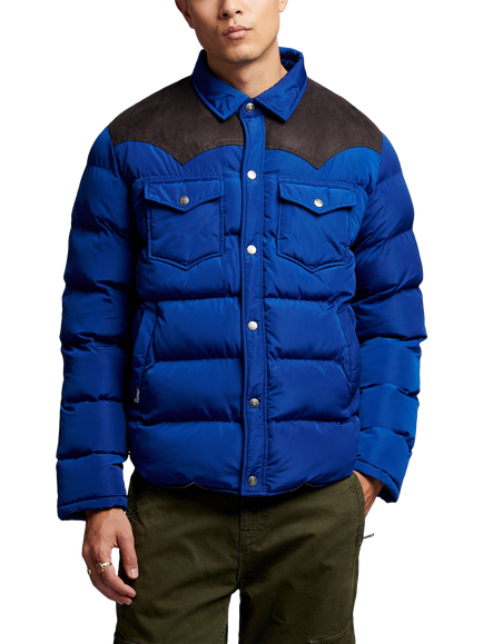 Penfield Cord Contrast Yoke Jacket, Sodalite Blue, Sodalite Blue