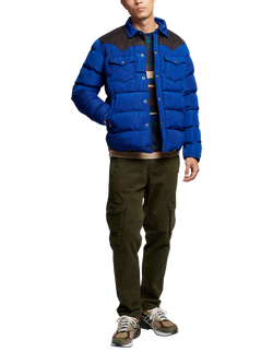 Penfield Cord Contrast Yoke Jacket, Sodalite Blue - view 2, Sodalite Blue