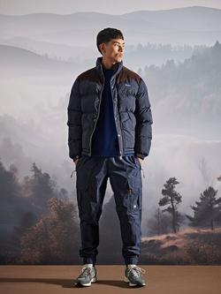 Penfield Easton Water Resistant Cord Yoke Padded Jacket, Navy - view 2, Navy