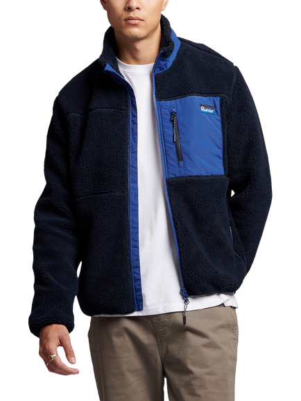 Penfield Mattawa Borg Fleece Jacket, Navy