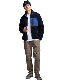 Penfield Mattawa Borg Fleece Jacket - view 2, Navy