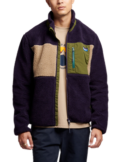 Penfield Mattawa Borg Fleece Jacket, Nightshade