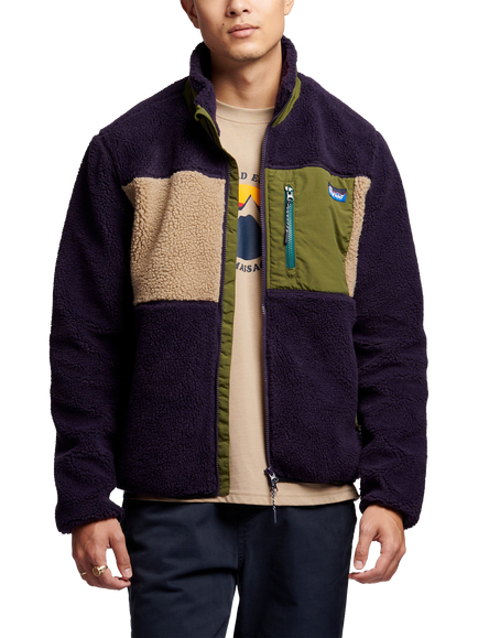 Penfield Mattawa Borg Fleece Jacket, Nightshade