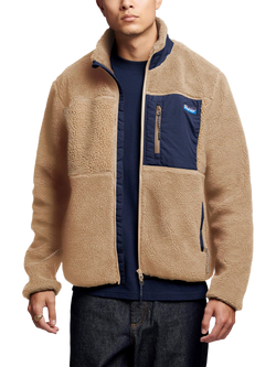 Penfield Mattawa Borg Washed Fleece Jacket, Chinchilla, Chinchilla