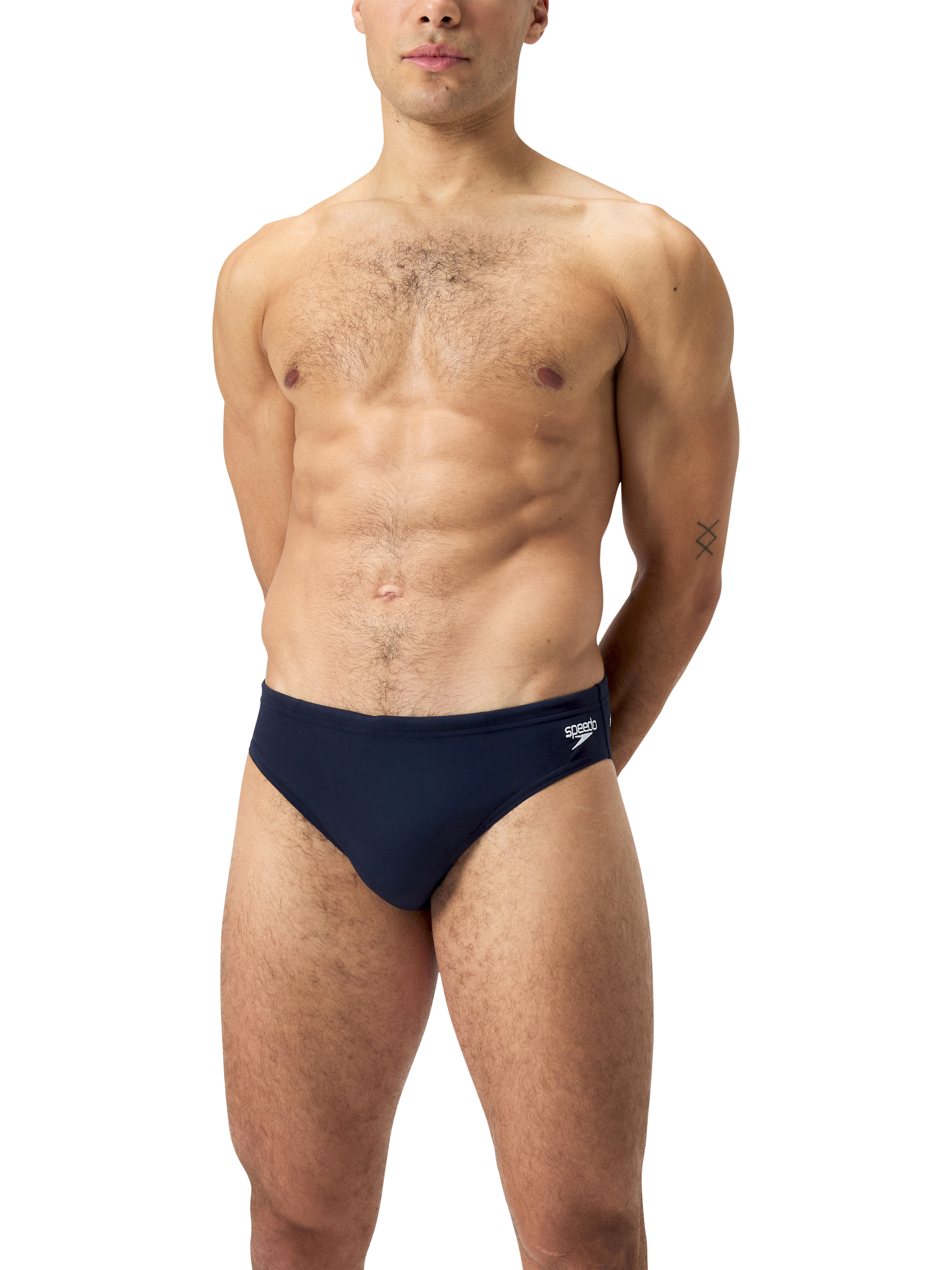 Product image 2 of 6, which shows Speedo Endurance 7cm Swimming Trunks, True Navy, 30