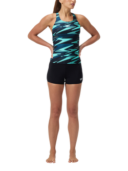 Speedo HyperBoom Print Tankini, Arctic Glass, Arctic Glass