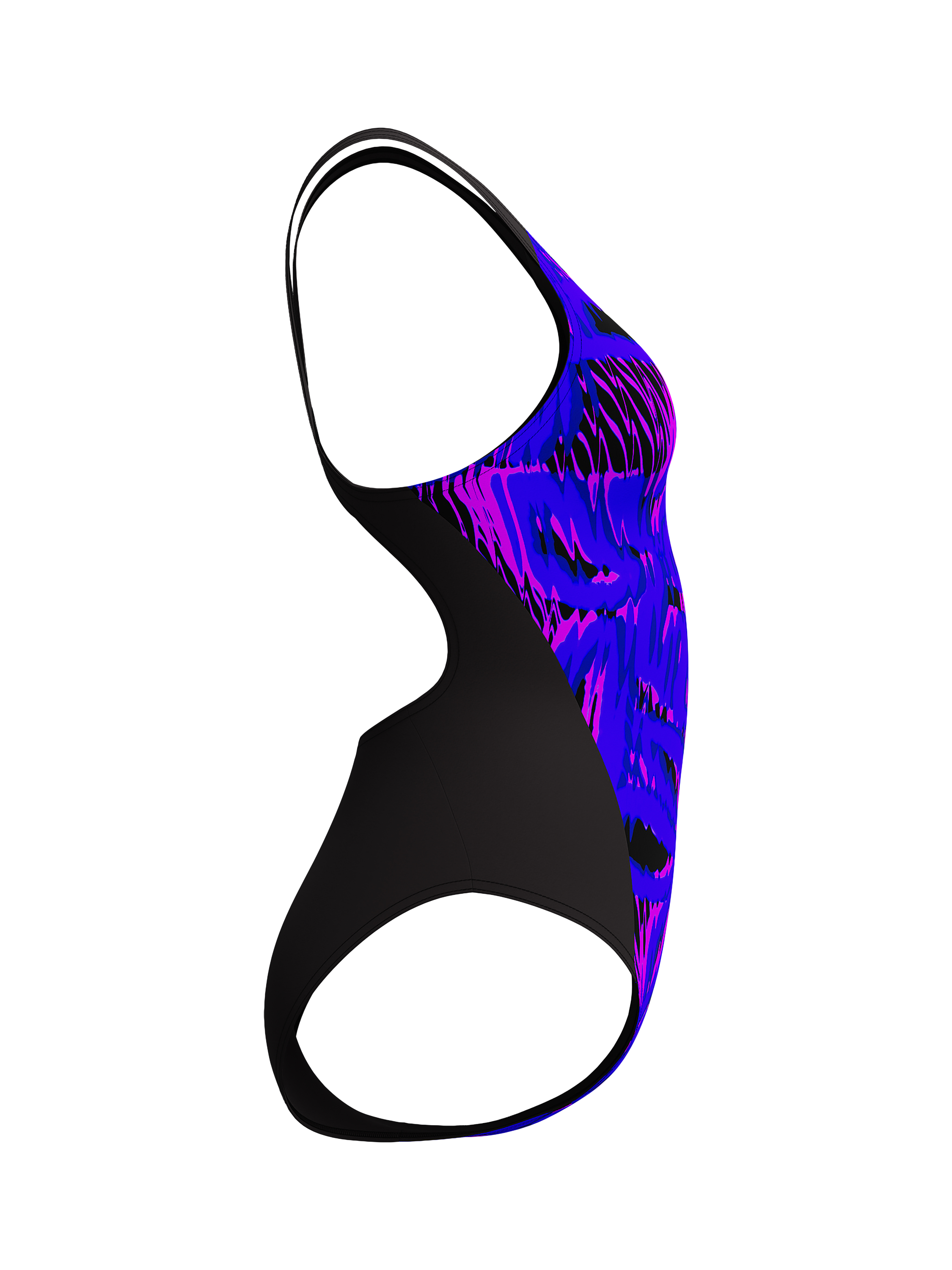 Product image 2 of 4, which shows Speedo Recordbreaker Swimsuit, Lana Leaf, 32