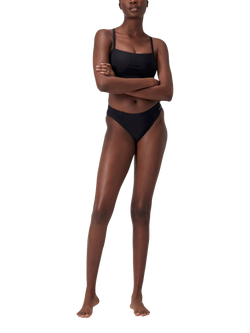 Speedo Mix and Match Fitness Bikini Bottoms, Anthracite, Anthracite