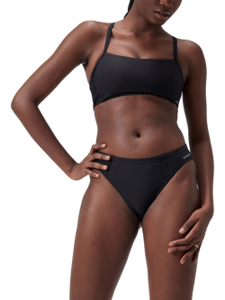 Speedo Mix and Match Fitness Bikini Bottoms, Anthracite - view 2, Anthracite