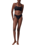 Speedo Racerback Fitness Crop Top, Anthracite