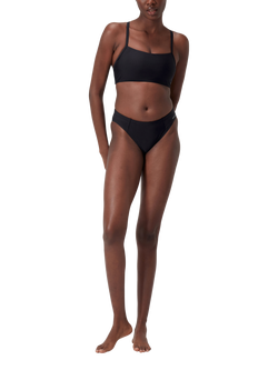 Speedo Racerback Fitness Crop Top, Anthracite, Anthracite