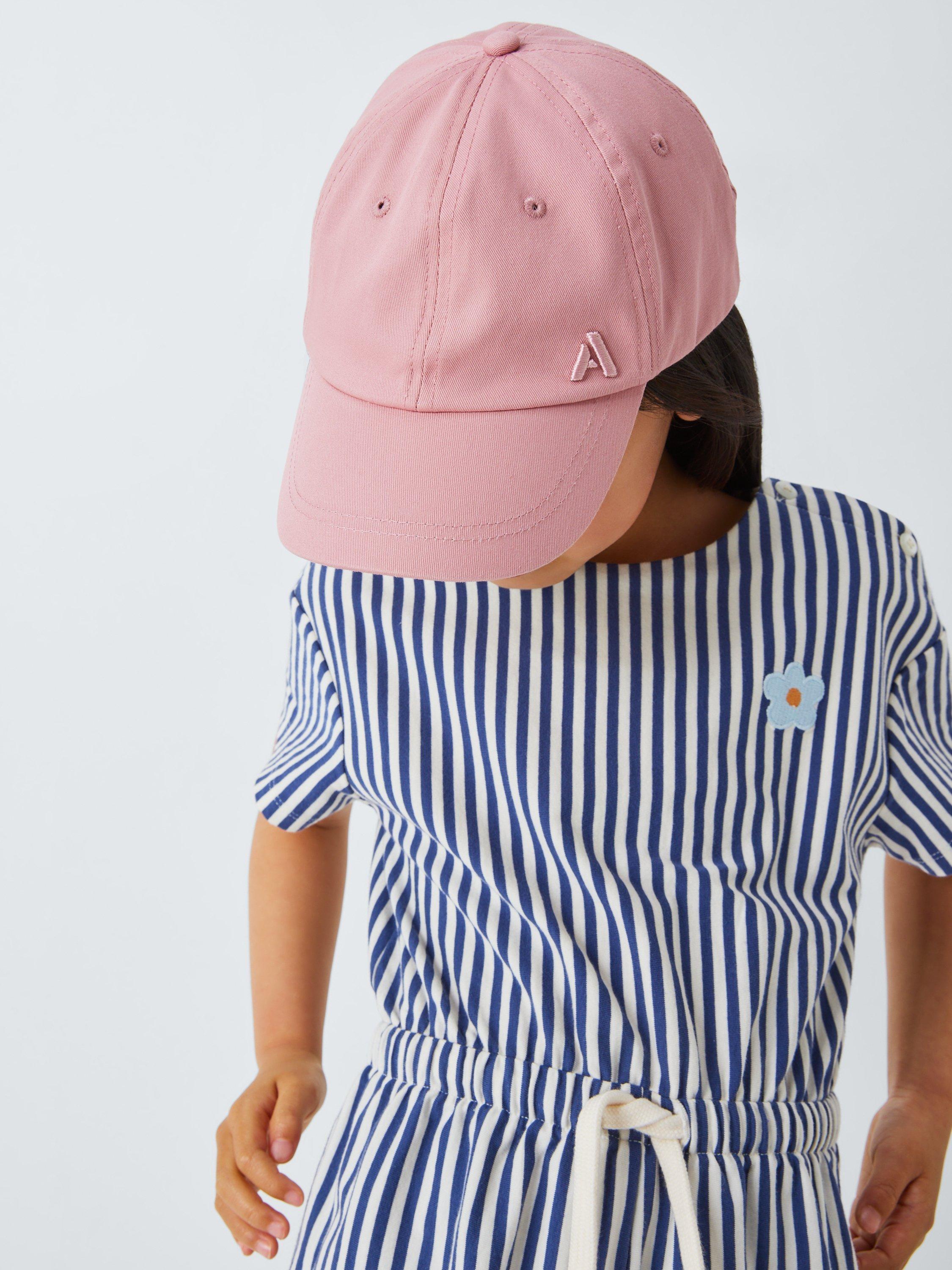 Product image 3 of 4, which shows John Lewis ANYDAY Kids' Baseball Cap, Pink, 0-6 months