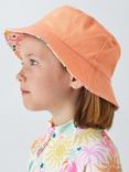John Lewis Kids' Rainbow Reversible Bucket Hat, Multi