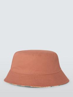 John Lewis Kids' Tiger Reversible Bucket Hat, Multi - view 2, Multi