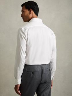 Reiss Bishopsgate Cotton-Tencel Stretch Shirt - view 2, White