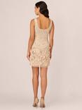 Adrianna Papell Beaded Sheath Dress, Biscotti