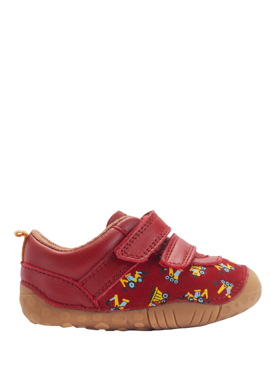 Product image 1 of 6, which shows Start-rite Baby Little Smile Pre-Walker Shoes, Red Leather, C3F