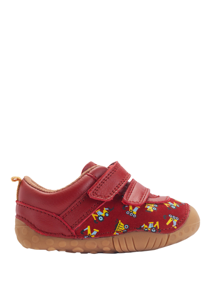 Start-Rite Baby Little Smile Pre-Walker Shoes, Red Leather, Red Leather