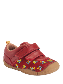 Start-Rite Baby Little Smile Pre-Walker Shoes, Red Leather - view 2, Red Leather