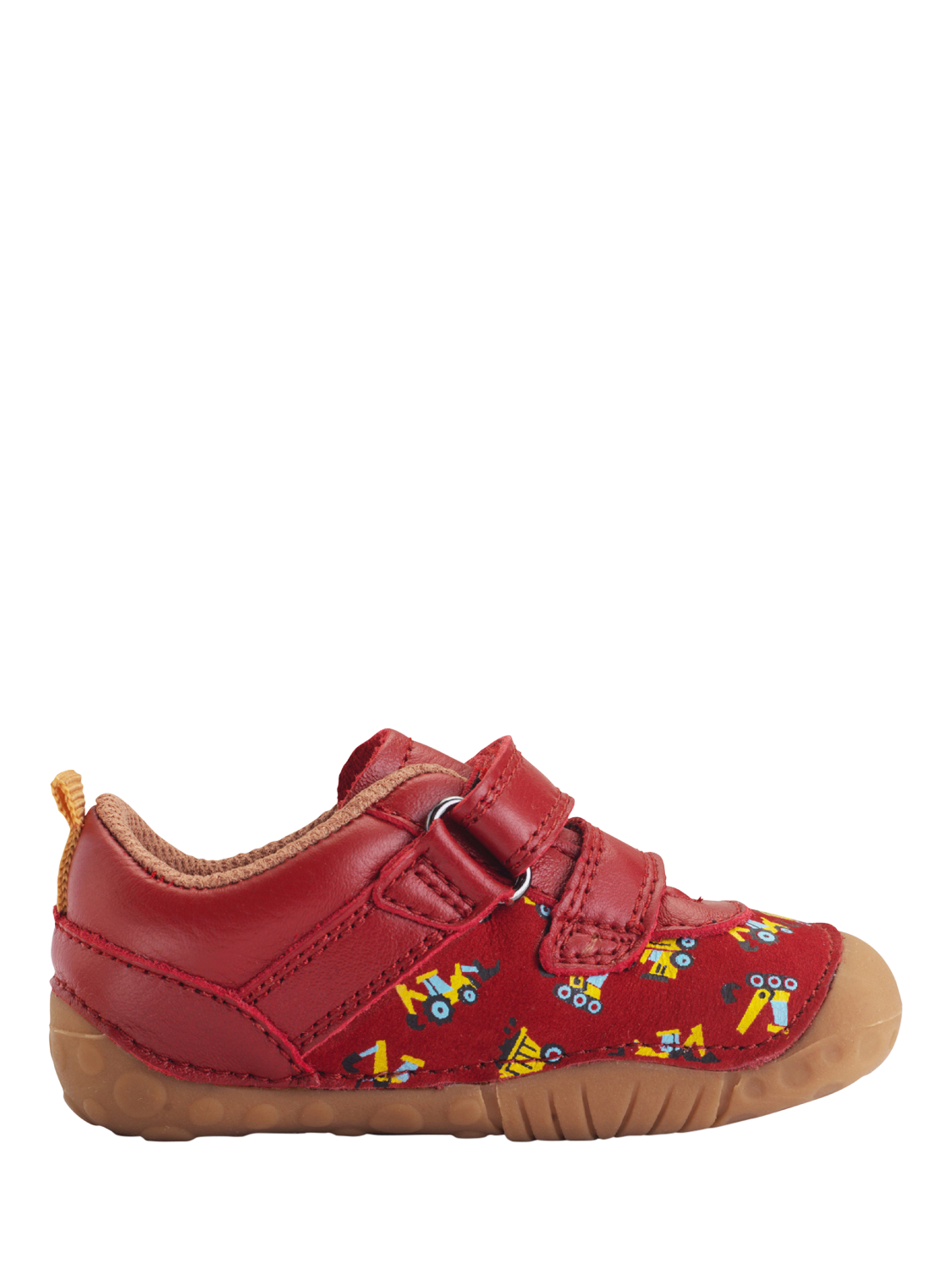 Product image 3 of 6, which shows Start-rite Baby Little Smile Pre-Walker Shoes, Red Leather, C3F