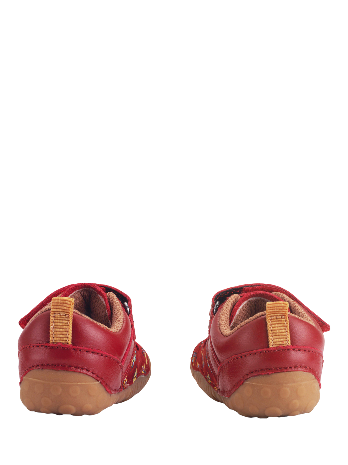 Product image 4 of 6, which shows Start-rite Baby Little Smile Pre-Walker Shoes, Red Leather, C3F