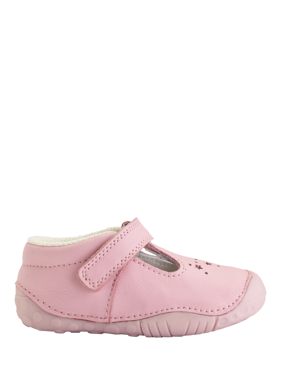 Product image 1 of 6, which shows Start-rite Baby Tumble Pre-Walker Shoes, Sugar Pink, C2F