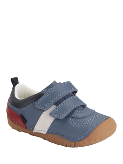 Start-Rite Baby Zap Pre-Walker Shoes, Denim Blue - view 2, Denim Blue