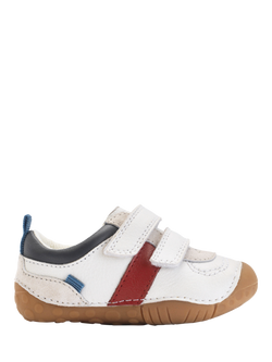 Start-Rite Baby Zap Pre-Walker Shoes, White Leather, White Leather